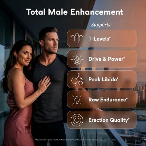 Mens Testosterone Booster & Libido Booster for Men - for Prime Strength, Energy & Vitality with Tongkat Ali, Maca, Zinc & Boron - Premium Mens Testosterone Supplement & Libido Complex - 60 Tablets - Thumbnail 2