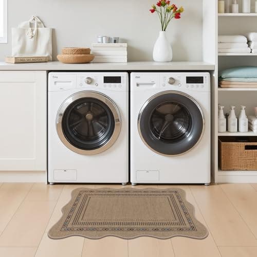 U'Artlines 2'x3' Indoor Door Mat, Entryway Rug, Non Slip Woven Washable Area Rugs, Kitchen Mats for Floor, Front Entrance Doormat for Kitchen Hall Porch Bathroom Bedroom Patio Decor (Colorful) - Thumbnail 6