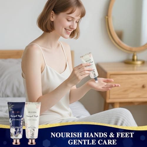 Birthday Spa Gift Baskets for Women - 6 Pcs Self Care Gifts Set - Thumbnail 6