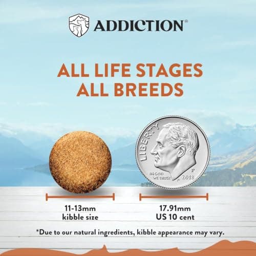 Addiction Wild Kangaroo & Apples Dry Dog Food - Limited Ingredient, Novel Protein for Dogs with Allergies, Grain-Free - Support Muscle Development & Manage Weight - Made in New Zealand 20lb - Thumbnail 4