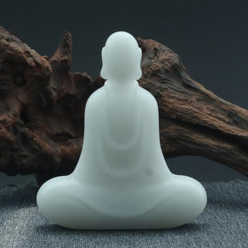 YeseeYe Faceless Buddha Statue - No Face Buddha Figurine Indoor Outdoor Zen Decor for Spiritual Room Meditation