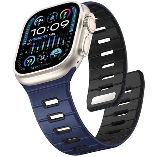 Odbeai Magnetic Sport Band Compatible with Apple Watch 49/46/45/44/42mm Men