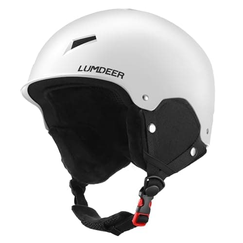 LUMDEER Ski Helmet with 2 in 1 Visor Goggles, UV Protection Snowboard Helmet, Certified Ajustable Snow Sport Helmets for Men Women Skiing, Skating, Snowboarding - Image 1