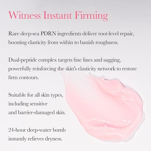 Blisskin Intensive Repair Salmon Collagen Peptide Face Cream - Deeply Nourishing Formula with Peptides & Niacinamide for Essential Daily Care, 1.76oz - Thumbnail 6