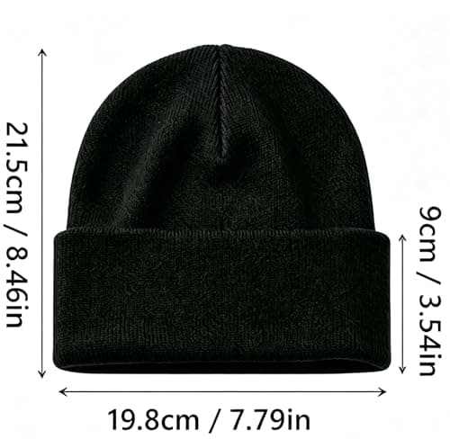 DEBAIY 3Pack Beanies Hats Knitted Caps for Men & Women & Teen (Dark Gray/Medium Gray/Sample Gray) - Thumbnail 3