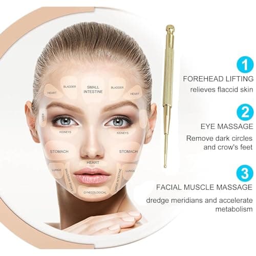GGFSSQ Ear Seeds Acupuncture Kit - 200 Pieces - Acupressure with Ears Seed, with Bonus Free Chart and Brass Acupressure Probe - for Balance & Wellness (silver-200pcs) - Thumbnail 3