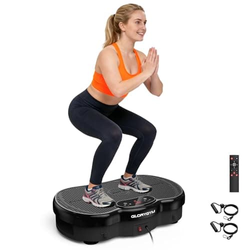 Vibration Plate for Weight Loss & Body Shaker Machine, Professional Full Body Vibration Machine with Wider Platform, Ultra Stable & Quiet, 120 Speeds, 330lbs Capacity, Home Fitness System - Image 1