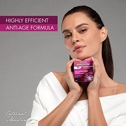 Gerovital EVOLUTION Anti-Aging Cream Intense Restructuring With Superoxide Dismutase SOD (The Anti-Aging Super Enzyme), Anti-Wrinkle Effect, Regenerates and Nourishes During the Night, 50 ml - Thumbnail 2