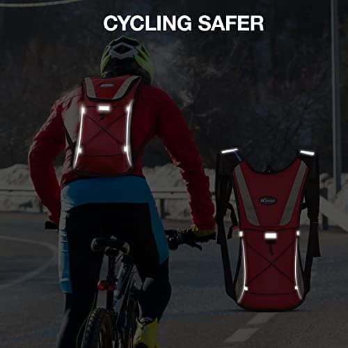 Hydration Pack,Water Backpack with 2L Water Bladder Perfect for Running Cycling Hiking Climbing Pouch - Thumbnail 6
