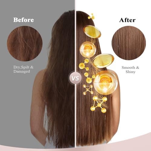 Alfheim Argan Hair Care Set | Argan Oil Shampoo, Conditioner, Hair Mask, Leave-In & Hair Oil | Frizz Control & Repair | Moisturizing & Strengthening | Sulfate-Free, Color-Safe | Holiday Gift for you - Thumbnail 5