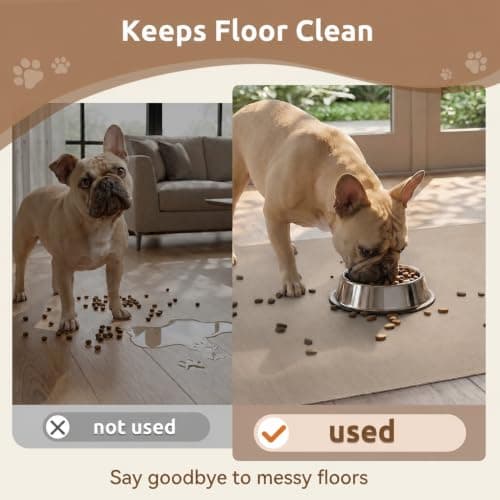 MontVoo Washable Dog Bed Cover, Absorbent Quick Dry Pet Bed Sheet, Easy Hair Removal Couch Covers for Dogs/Cats, 24x35 Inches, Waterproof PU Backing Dog Bed Mat for Car Seat, Crate, Cover Only, Beige - Thumbnail 3