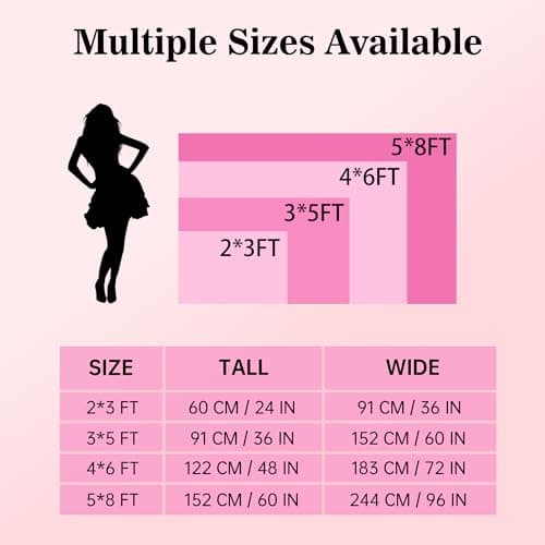 Custom Flag 3x5 ft Personalized with Photo and Text, Personalized Tapestry for Room Wall Decor, Customized American Flag Banner for USA 250th Anniversary & Class of 2026, Pride Feminist Soccer Fan Flags. (pink) - Thumbnail 3