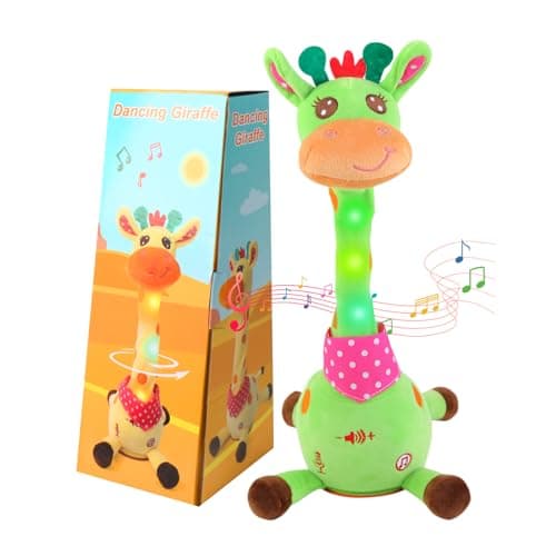 JISON21 Dancing Talking Giraffe Baby Toy, Recording Singing Toy Baby 6-12M - Image 1
