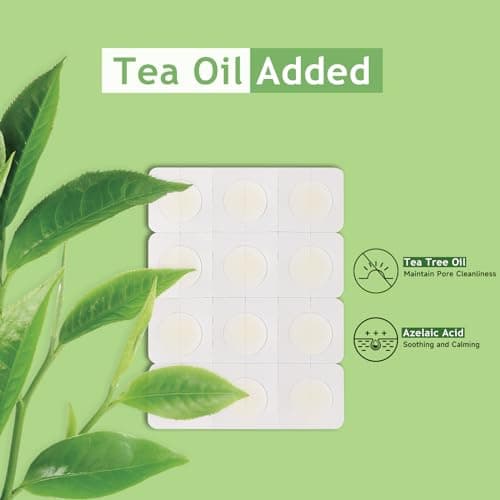 Dazzlook Ultra Pimple Patches, Invisible Hydrocolloid Zits Blemishes Absorbing Patch with Tea Tree Oil & Azelaic Acid, Blemish Dots Stickers, 48 Patches Day & Night Use - Thumbnail 2