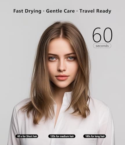 ISHEEP mini Portable Hair Dryer - Thumbnail 5