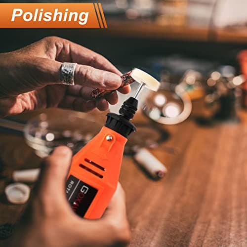 480Pcs Rotary Tool Accessories Kit, GOXAWEE 1/8 inch Shank Rotary Tool Accessory Set, Multi Purpose Universal Kit for Cutting, Drilling, Grinding, Polishing, Engraving & Sanding - Thumbnail 5