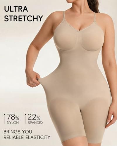 anylost Backless Shapewear for Women with Tummy Control, Seamless Low Back Shapewear Bodysuit for Women, Full Body Shape - Thumbnail 3