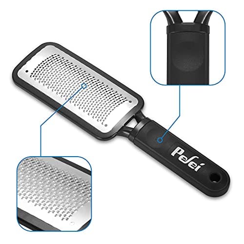 Colossal Pedicure Rasp Foot File, Professional Foot Care Pedicure Stainless Steel File to Removes Hard Skin, Can Be Used On Wet Feet - Thumbnail 4