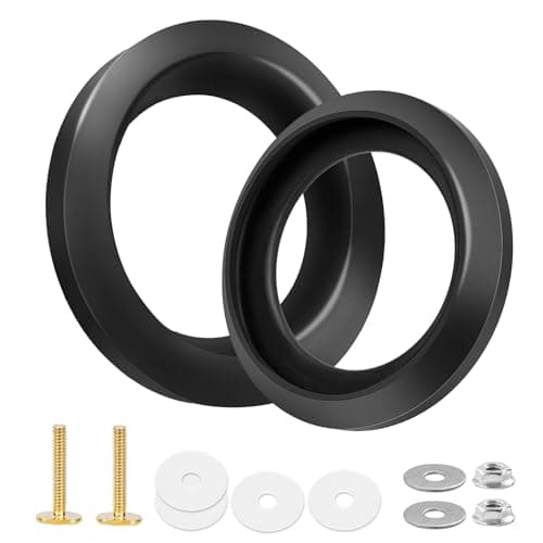 AutoEC 34120 12524 RV Toilet Seal Replacement Compatible with Thetford RV Toilet Fit for Aqua Magic Style II Style Plus Style Lite Residence, Waste Ball Seal & Mounting Hardware Kit, RV Toilet Parts