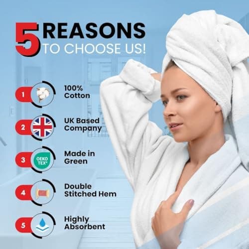 Infinitee Xclusives Luxury 100% Ring-Spun Cotton Bath Towels Set of 4 (27x54 inches) – Soft, Absorbent & Quick-Drying Towels for Bathroom, Gym, Spa & Hotel Use (Profound Purple, Bath Towels) - Thumbnail 2