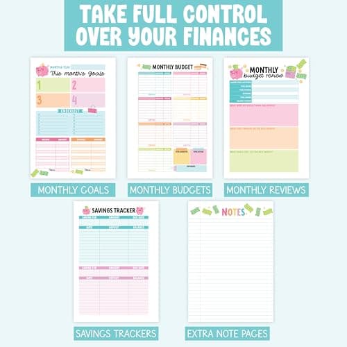 2026 Budget Planner and Monthly Bill Organizer - Budget Book and Financial Planner, Monthly Budgeting Planners and Tracker, Bill Planners and Expense Tracker Notebook for Budgets Binder - Thumbnail 4