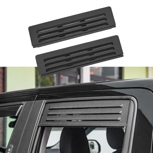 Maxzina Rear Window Vents Compatible with 2022-2025 Ford Maverick Window Covers with Mesh Net for 2024 Maverick Accessories