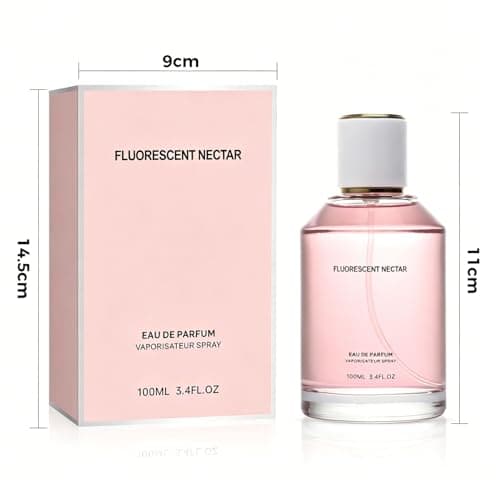 Gihen Women Floral Scent Perfume Spray, Fluorescent Nectar Eau de Parfum for Dating & Daily Use, 100ml - Thumbnail 4