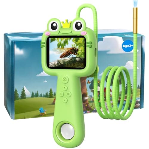Borescope Camera for Kids - STEM Science Educational Toy for 4-12 Years Old Boys & Girls | Birthday Gift for Outdoor Adventures & Nature Discovery (Green) - Image 1