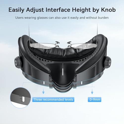 AMVR FC4M Magnetic Facial Interface, Silk Face Pad Cover with Ventilation-Design, Compatible with Quest 3 Accessories, Face Cushion for Halo Head Strap (NOT Compatible with Quest 3S) - Thumbnail 6