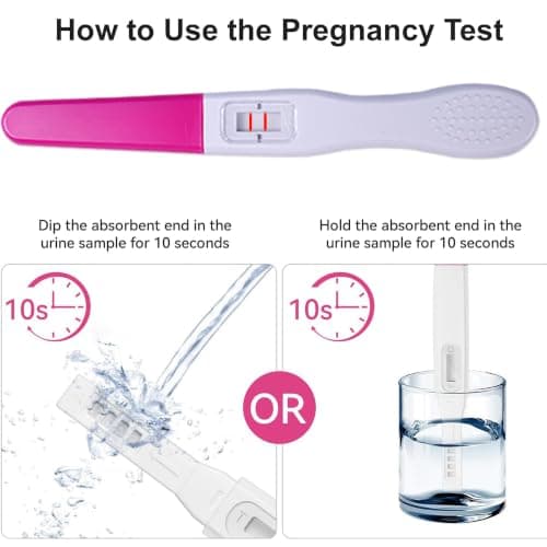OMGWYSIWYG Pregnancy Test Early HCG Detection Sticks Over 99% Accuracy Home Pregnancy Test Individually Packed (6 Counts) - Thumbnail 5