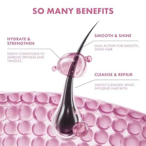 ALFHEIM Argan+ Repairing Conditioner for Dry, Damaged & Frizzy Hair with Argan Oil, Keratin Travel Size– Deep Moisture, Detangling, Shine Boost, and Frizz Control – Color Safe, Sulfate Free – 10.7 oz - Thumbnail 4