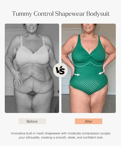 Popilush One Piece Swimsuit for Women Tummy Control Shapewear Bathing Suits Twist Front Ruched Swimwear Pink - Thumbnail 5