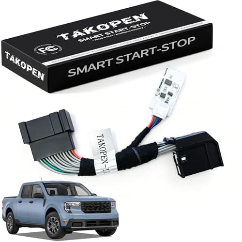 TAKOPEN Auto Start Stop Eliminator for 2025-2026 Ford Maverick FCC Compliant Engine Stop Disable Memory Module, Fits US and Canada Models Only, Not Compatible with Hybrid