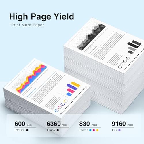 280XXL 281XXL Replacement for Canon 280 281 Ink Cartridges Compatible for Canon TS8320 TS8222 TS8300 TR8620a TS9120 TS8120 TR8520 TR7520 TS6220 Printer(3PGBK/BK/C/M/Y/PB) 8-Pack - Thumbnail 4