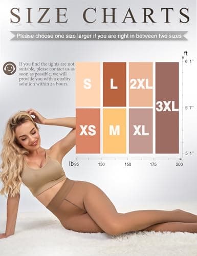 KBVOT Fleece Lined Tights Women Sheer Fake Translucent Winter Thermal Pantyhose Opaque Warm Thick High Waist Leggings - Thumbnail 6