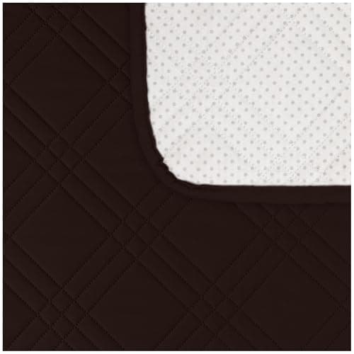 Eusalioy 100% Waterproof Couch Cover for Dogs, Anti-Slip Washable Sofa Cover with Elastic Straps & Side Pockets, Durable Furniture Protector for Kids, Pets & Dogs (Armchair 23", Chocolate) - Thumbnail 4