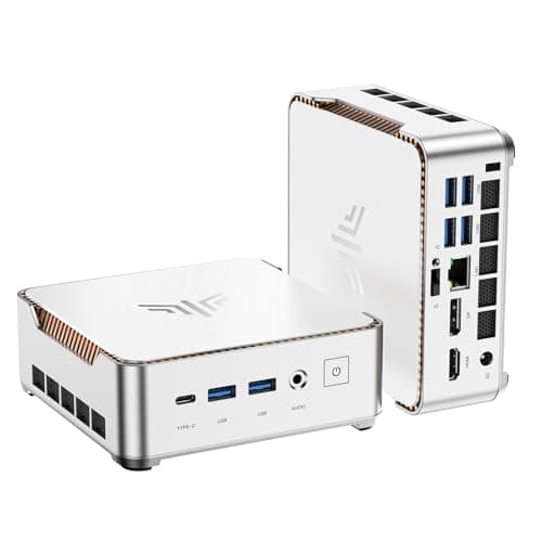KAMRUI Pinova P2 AMD Ryzen 7330U(Beats 4300U/10110U/N95) Mini PC 16GB RAM 256GB SSD, Up to 4.3GHz, 4C/8T, 8MB L3 Smart Cache Mini Computers,Triple 4K Display for Home/Business Mini Desktop Computers - Image 1