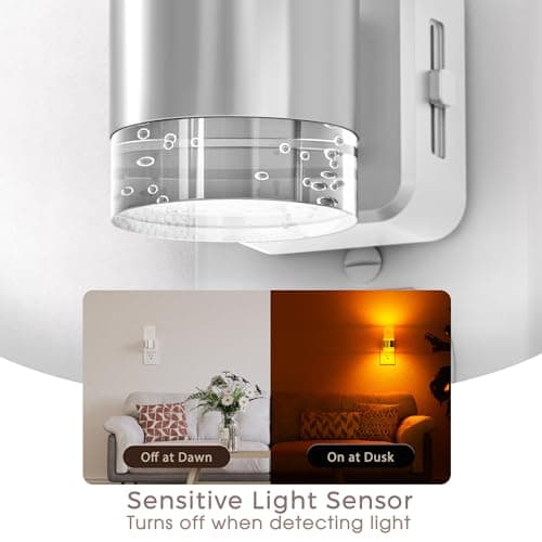 Briignite Night Light, 2 Pack Dimmable Night Lights Plug into Wall, LED Night Light with 0-100 LM Adjustable Brightness, Automatic Night Lights with Dusk to Dawn Sensor, for Bathroom Hallway - Thumbnail 3