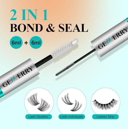 GEMERRY Lash Bond and Seal Waterproof 12ml - Thumbnail 2