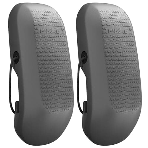 Ehaho PWC Fenders, Jet Ski Bumpers 2 Pack, Portable Boat Gear for Docking, Premium EVA PWC Bumpers with Secure Rub Rail Grip and Knotless Strap System, Compact Storage for Sea-Doo, WaveRunner - Image 1