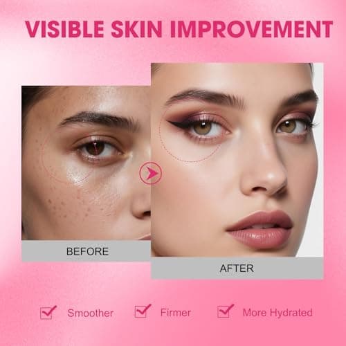 Deep Collagen Silk Peptides Facial Ampoule – Intensive Firming & Hydrating Face Serum with Multi Peptides, Hydrolyzed Collagen, Hyaluronic Acid & Squalane for Plump-Looking Skin, 1 fl oz - Thumbnail 5