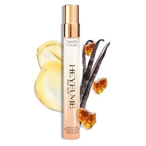 Pheromones Perfumes for Women Mini: Long Lasting Extrait De parfum - Creamy Vanilla Perfume Oil with Citrus Accents & Warm Amber Musk Blend - Strong Intensity Travel Size Spray 0.41 fl Made in USA - Image 1