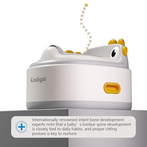 Toddler Potty Toilet for Baby 3-in-1 Training Seat, Potty Chair for kids Portable Removable Seat with Sturdy Step Stool, Splash Guard & Comfortable Backrest, Bowl Easy to Clean - Thumbnail 6