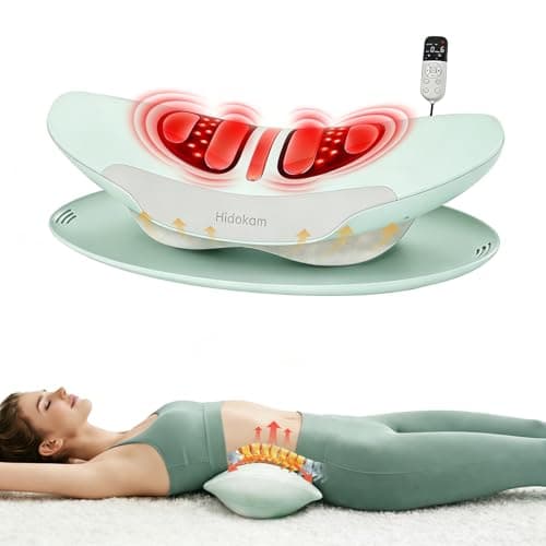 Hidokam Smart Lower Back Massager with Soothing Warm Therapy & Air Traction – Spinal Decompression Device for Sciatica Relief, Lumbar Pressure & Stiffness - Ideal Gift for Parents & Loved Ones - Image 1