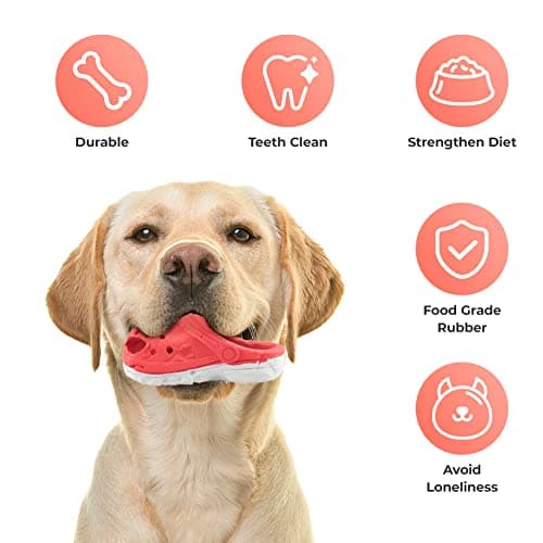 MONDOTOY Dog Chew Toys,Tough Dog Toys for Aggressive Chewers,Durable Rubber Puppy Toy, Interactive Puppy Toys Aggressive Chewers Medium Large Breed - Thumbnail 4