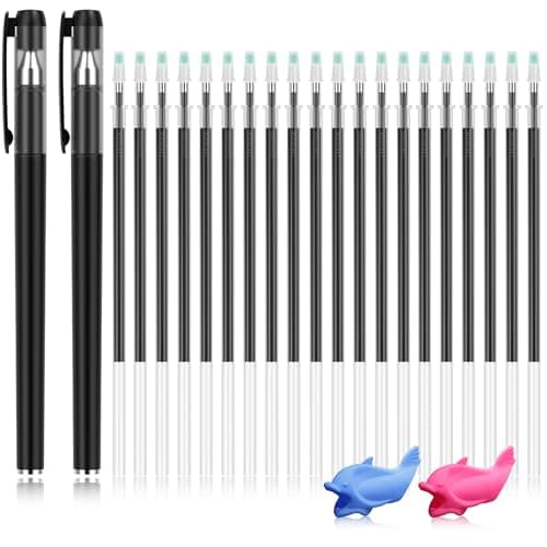 WANFRES Grooved book magic pens for kids disappearing ink pens and reusable grooved handwriting practice or grooved writing books for kids 3-5, children magic copy books, invisible ink pen refills. - Image 1