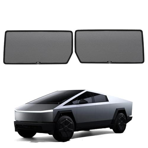 Cybertruck Sunshade Roof Heat-Insulating, UV-Protective, Nano-Reflective Interior Accessories for Tesla Cybertruck 2026(Mesh style) - Thumbnail 6