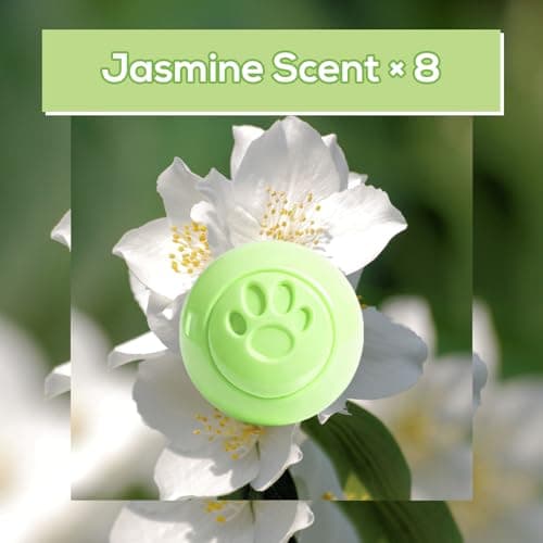 SCENTORINI Shoe Deodorizer Balls, 8 Pack Jasmine Scent Sneaker Deodorizer Balls, Odor Eliminator for Smell Shoes Boots, Long Lasting Shoe Freshener for Gym Bags, Drawers and Small Spaces - Thumbnail 2