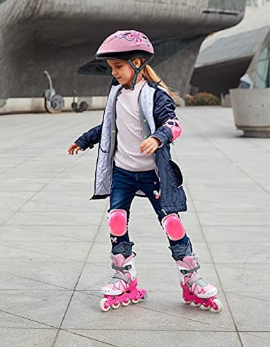Girl Helmet for Bike,Kids Bike Pink Helmet for Girls Approximately Ages 3-10 Years Adjuastable and Multi-Sport, from Toddler to Kids CPSC Certicated - Thumbnail 5
