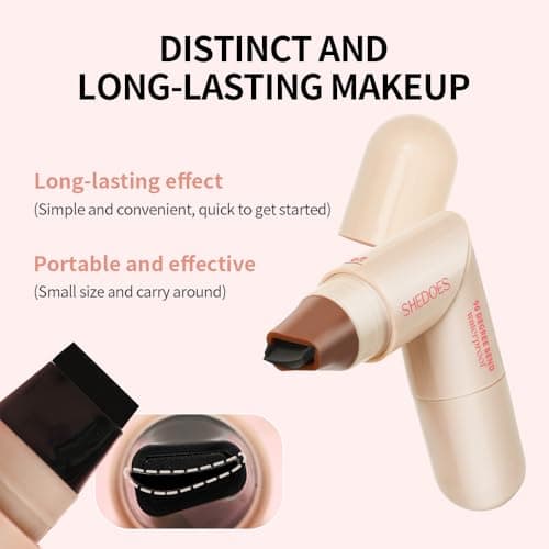2-in-1 Waterproof Mascara &Wing Eyeliner Stamp - Curling, Lengthening & Volumizing Lashes Easy Application with Smudge-Proof, Long-Lasting Formula for Effortless Black Cat Eye Makeup - Thumbnail 4
